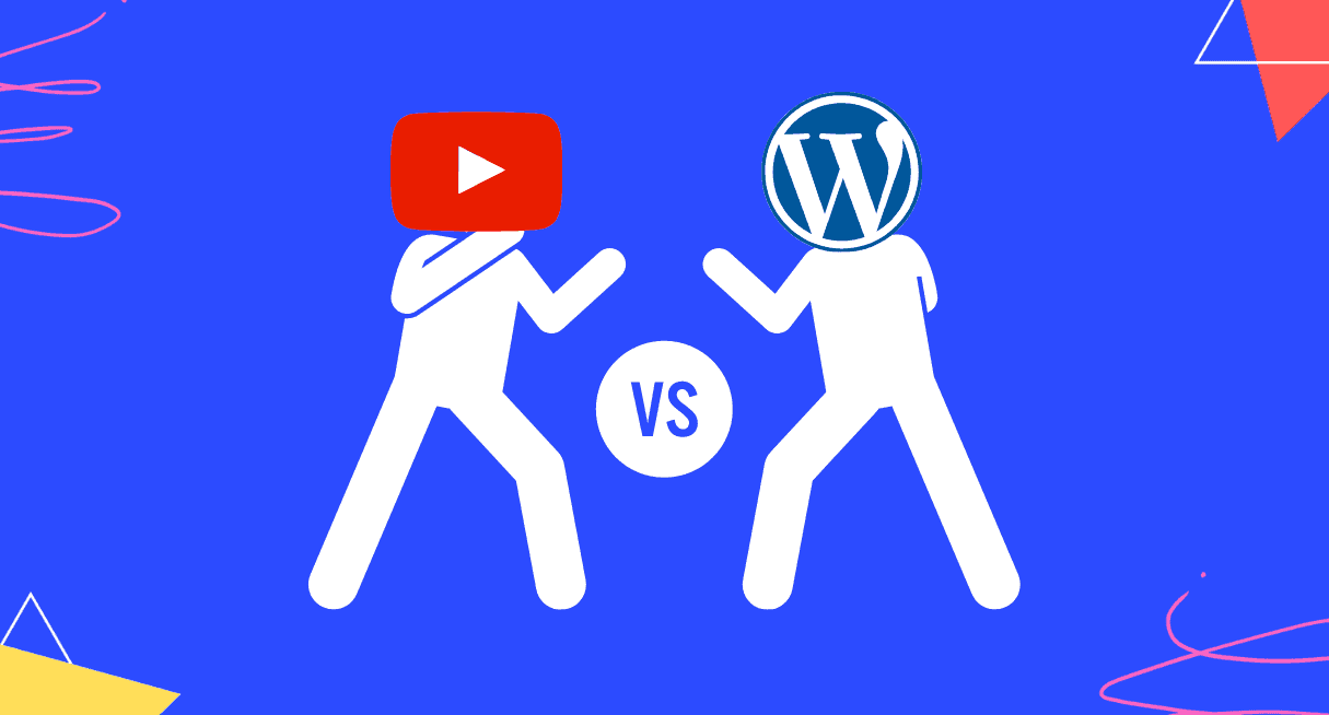 Blogging VS YouTube HeroShot